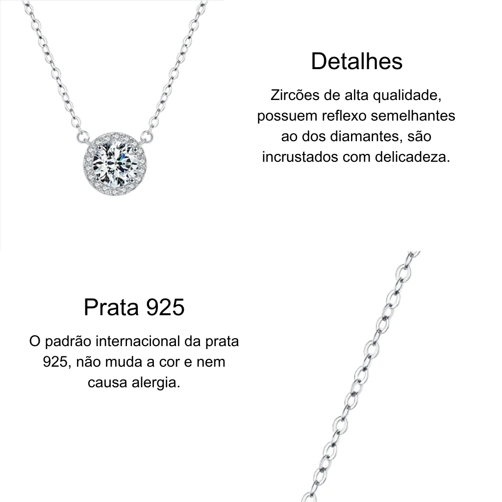 Colar de Prata Feminino